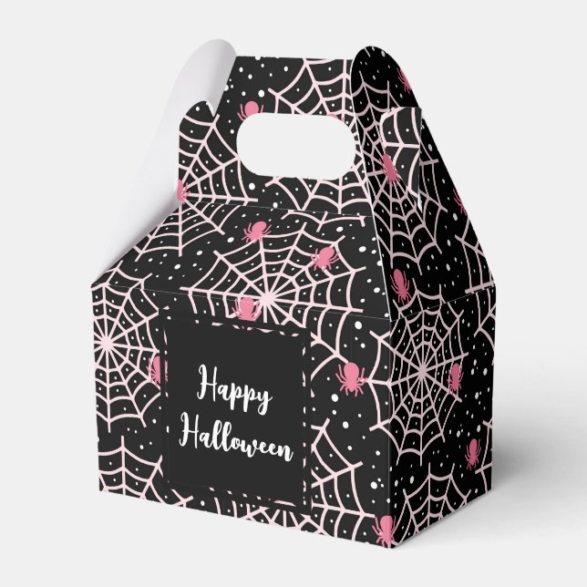 Ballotins Motif des toiles d'Halloween et araignées (Verso)