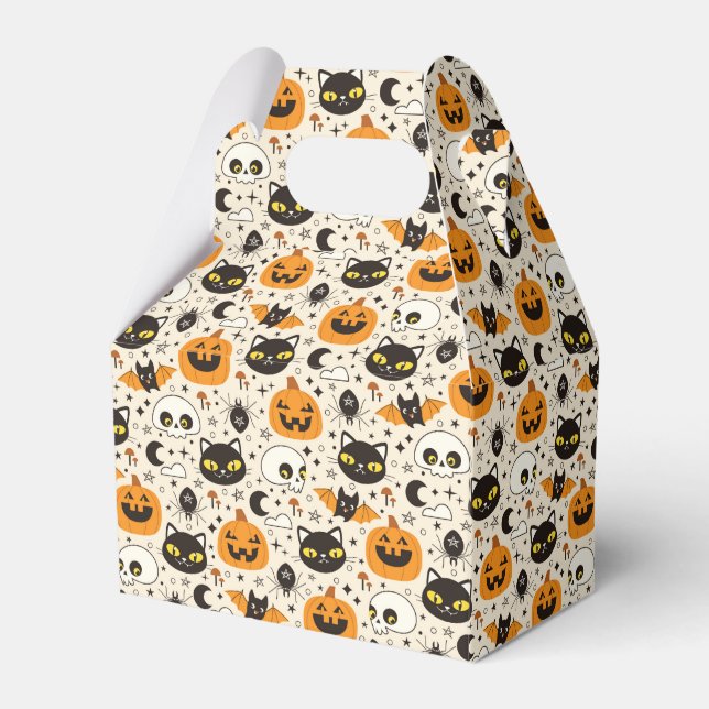 Ballotins Motif d'Halloween rétro (Verso)