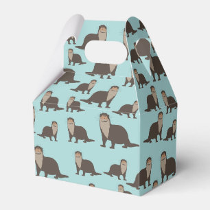 Ballotins Motif d'illustrations de mignon Otter