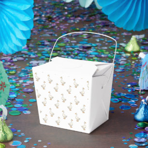 Ballotins Motif d'oie blanche mignonne
