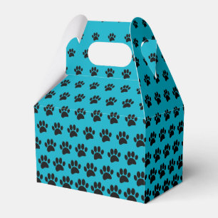 Ballotins Motif Empreinte de patte Black and Blue Dog person