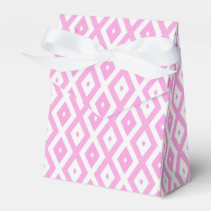 Ballotins Motif en diamant rose et blanc