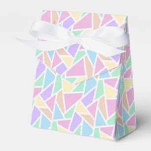 Ballotins Motif en mosaïque arc-en-ciel Pastel