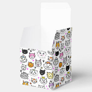 Ballotins Motif face chats Whimsical