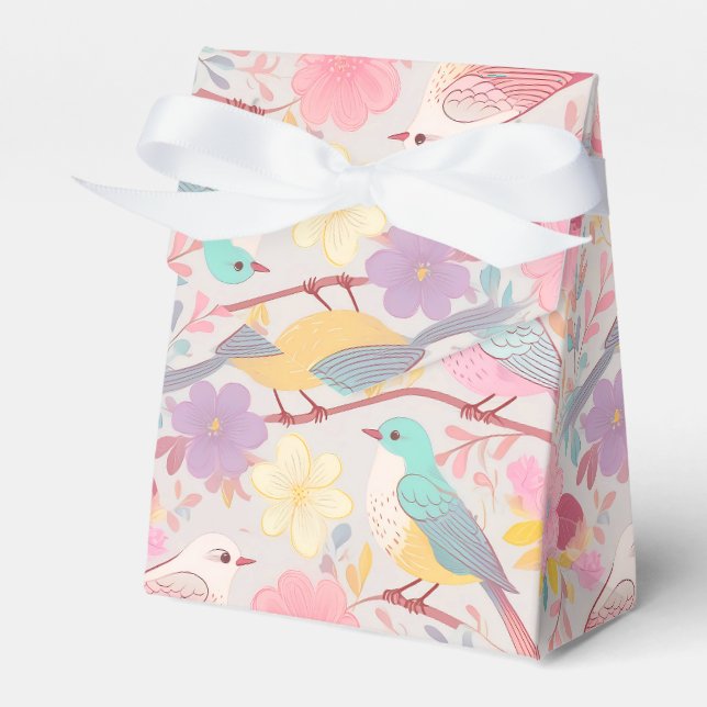 Ballotins Motif floral pastel (Verso)