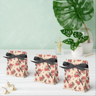 Ballotins Motif gothique noir et rouge