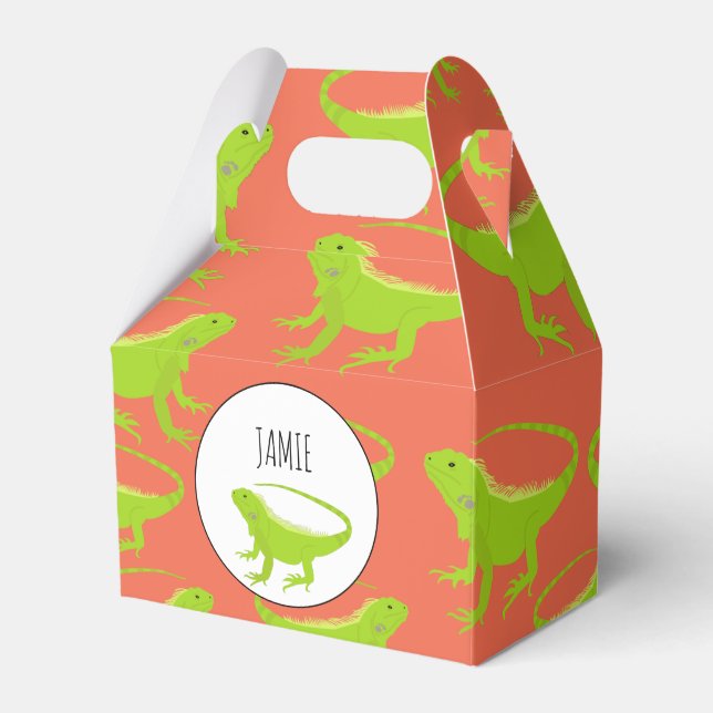 Ballotins Motif Iguana Lizard personnalisé (Verso)