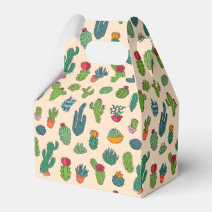 Ballotins Motif mignon de position de cactus