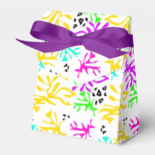 Ballotins motif néon multicolore Abstrait