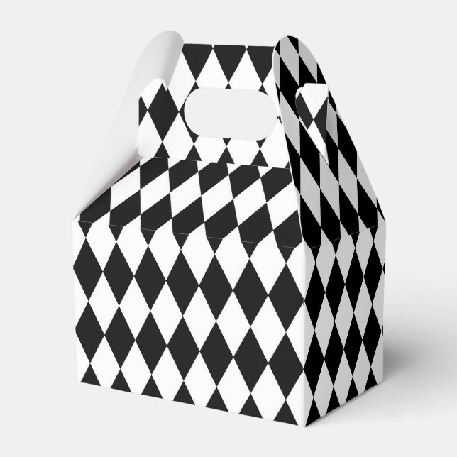 Ballotins Motif noir blanc ballotin (Verso)