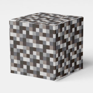 Ballotins Motif noir de pixels