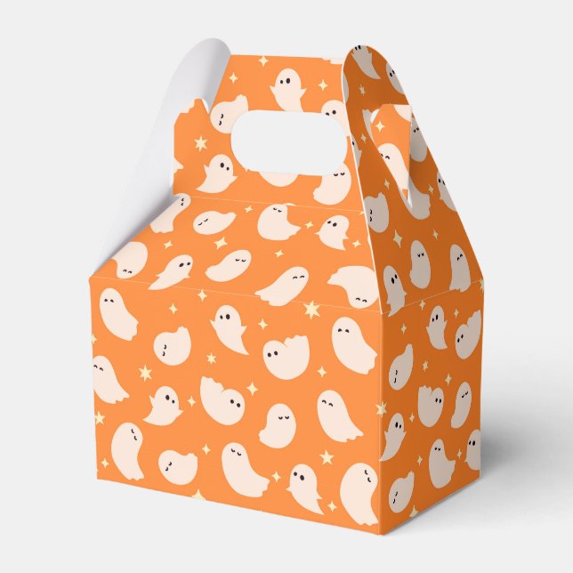 Ballotins Motif Orange Ghost Doodle (Verso)