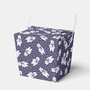 Ballotins Motif ours polaire neige mignon bleu marine