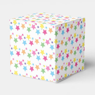 Ballotins Motif Petites Étoiles Arc-en-Ciel de Fête illusima
