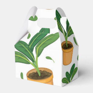 Ballotins motif plante