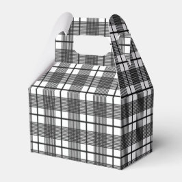 Ballotins Motif plat noir et blanc