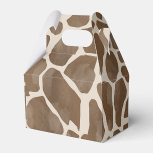 Ballotins Motif Poster de animal de Giraffe d'aquarelle