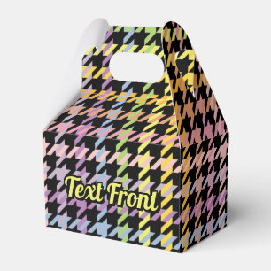 Ballotins Motif Rainbow Houndstooth