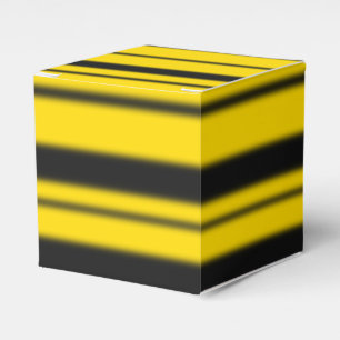 Ballotins Motif rayé jaune/noir inspiré des bourdons