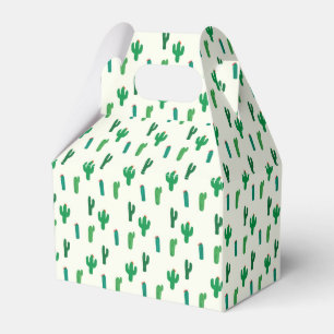 Ballotins Motif vert clair de cactus