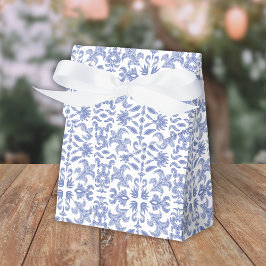 Ballotins Motif Vintage bleu et blanc doux