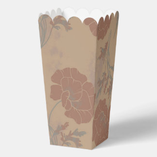 Ballotins Motifs des fleurs, couleur de la mousse