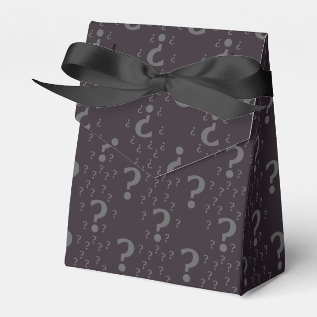 Ballotins Mystère question marque énigme puzzle gris (Verso)