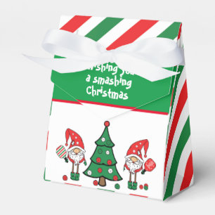 Ballotins Nains de Noël pickleball, tentes de texte personna