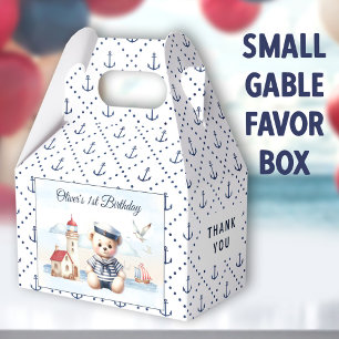 Ballotins Nautique marin mignonne Ours 1er Anniversaire peti