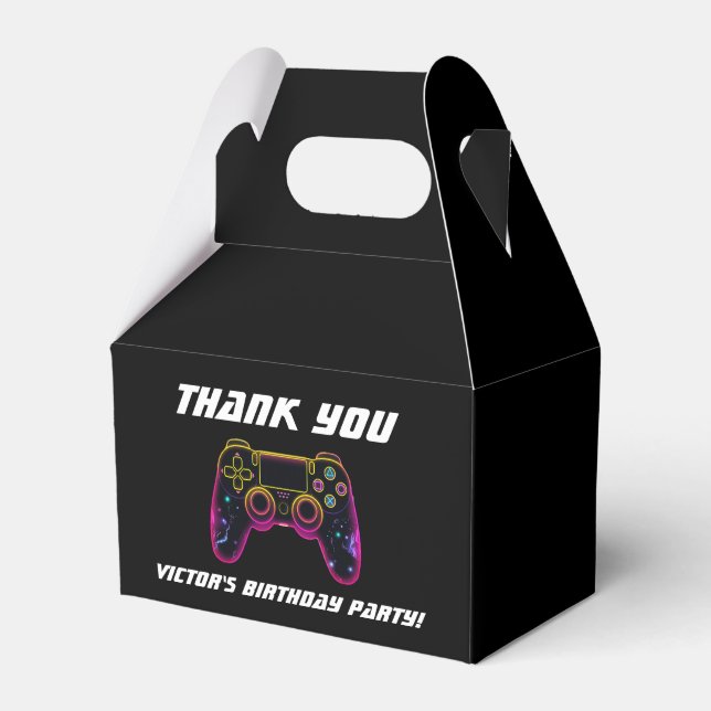 Ballotins Niveau du jeu vidéo vers le Gamer Neon (Verso)