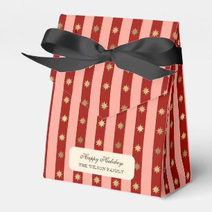 Ballotins Noël Fête rayé Noel Enveloppement de Noël