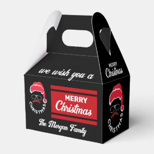 Ballotins Noël Fête Rouge Noir