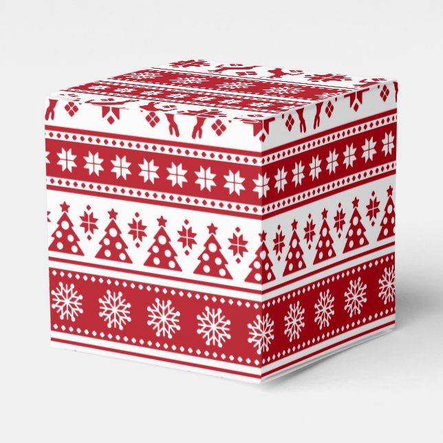 Ballotins Noël Vacances Nordic Motif Cosy (Verso)