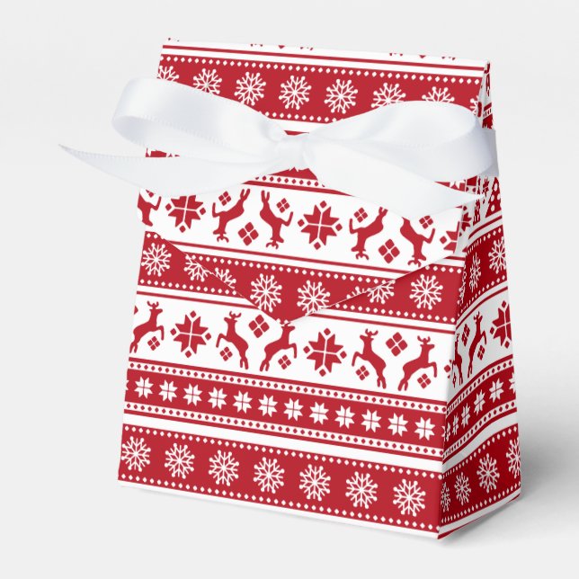 Ballotins Noël Vacances Nordic Motif Cosy (Verso)