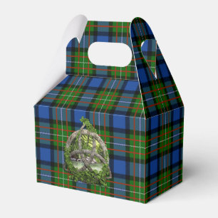 Ballotins Noeud de trinité et tartan celtiques de Fergusson