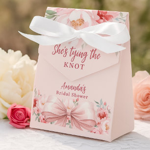 Ballotins Noeud papillon rose floral Fête de mariage