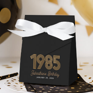 Ballotins Noir Faux Or 1985 40e Anniversaire