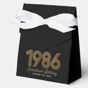 Ballotins Noir Faux Or 1986 40e Anniversaire