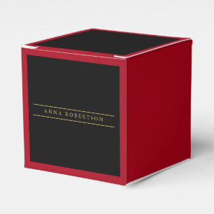 Ballotins Noir rouge or couleurs Professional Chic Minimalis