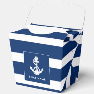 Ballotins Nom de bateau personnalisé Ancre nautique Côtière