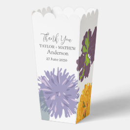 Ballotins Noms Abstraits de couple de Mariages floraux