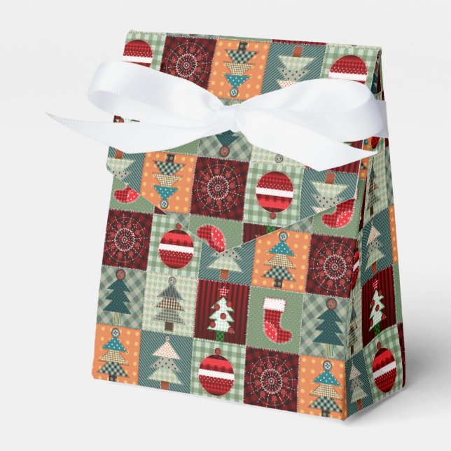 Ballotins Nostalgale Vintage Patchwork Quilt (Verso)