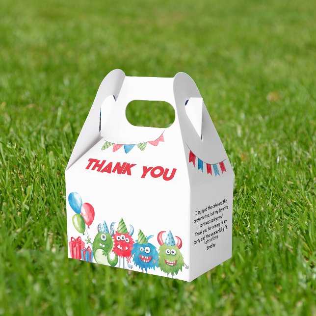 Ballotins Notre petit monstre | Anniversaire (Créateur téléchargé)