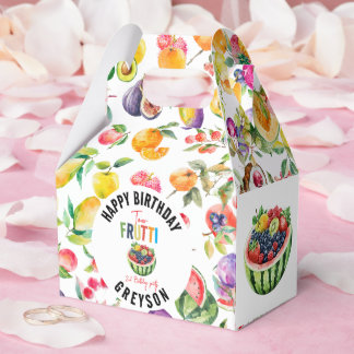 Ballotins Notre petite cutie fruitt 2e fête d'anniversaire