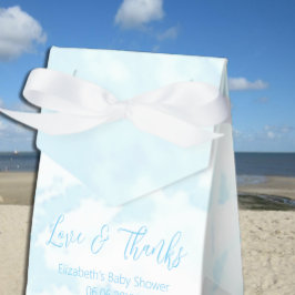 Ballotins Nous sommes sur le Baby shower Cloud Nine