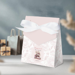 Ballotins Nouveau chapitre vieux livres baby shower pâle blu