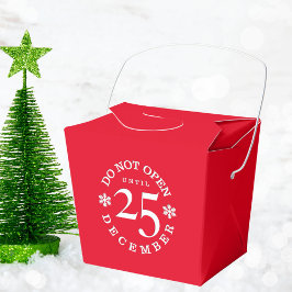 Ballotins N'Ouvre Pas Jusqu'Au Jour De Noël Minuscule Ballot
