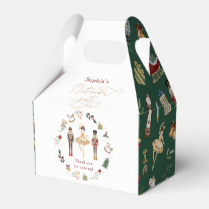 Ballotins Nutcracker Noël fête d'anniversaire vert or