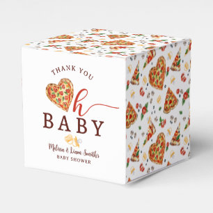 Ballotins Oh Baby Pizza & Pacifiers Baby shower de pizza