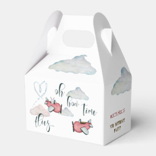 Ballotins Oh comment le temps vole rétro avion garçon annive